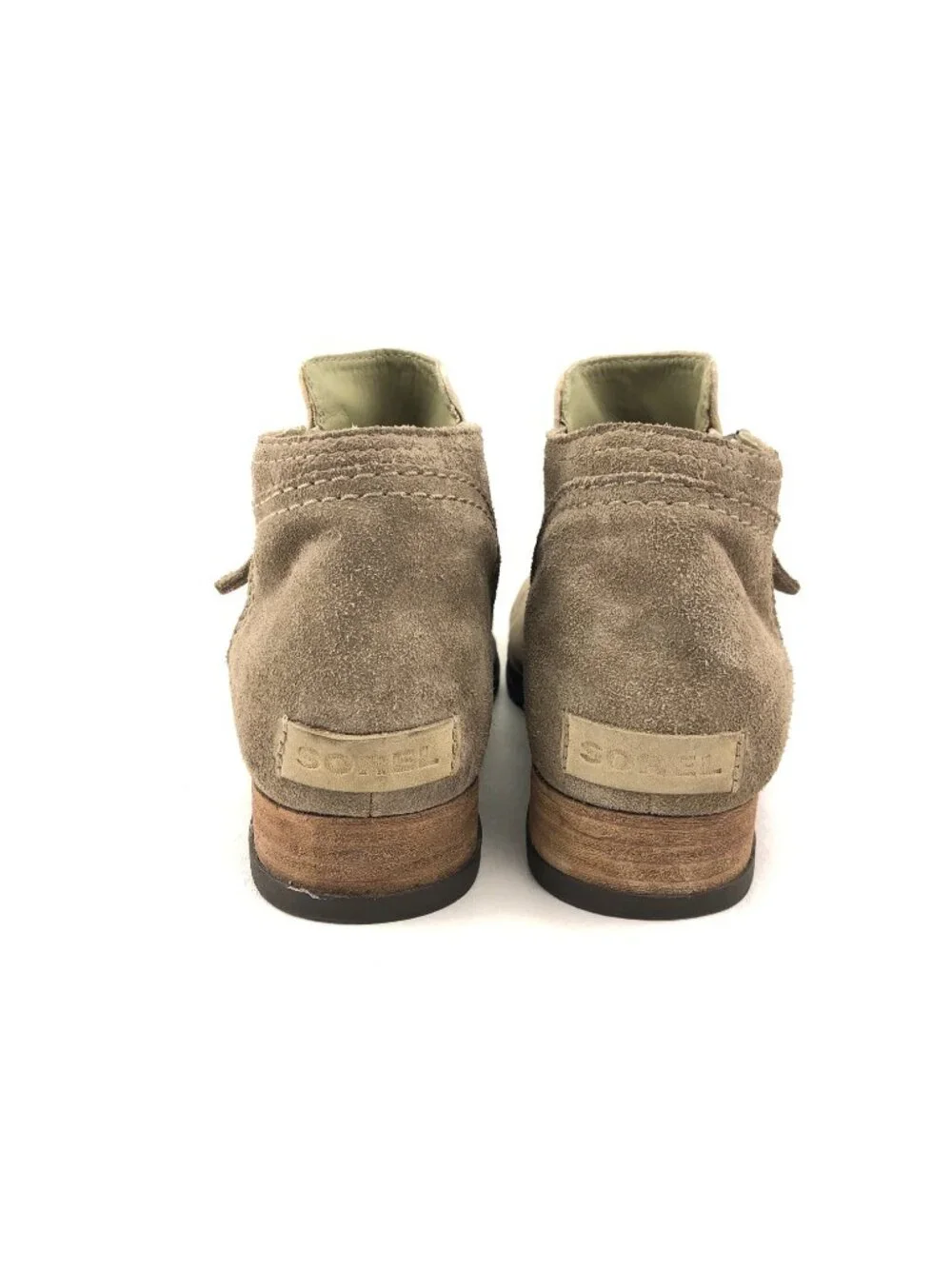 Sorel Major Low Canvas Zip Ankle Boots 8